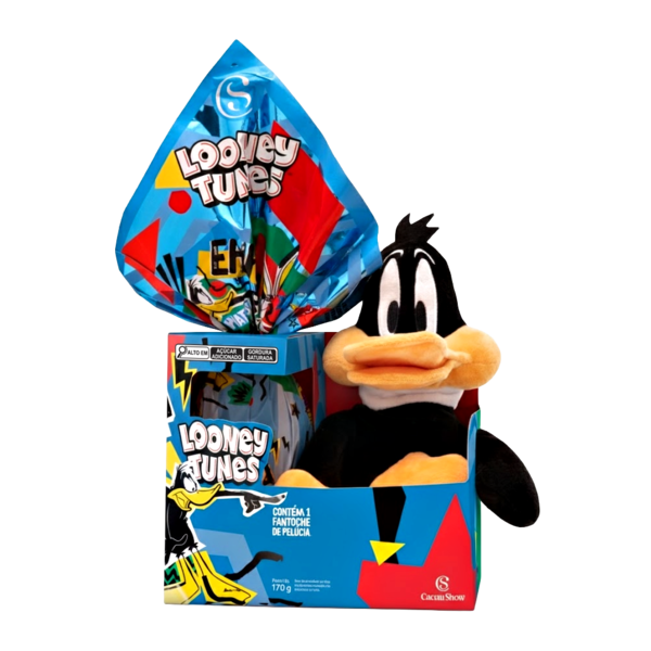 Ovo de Páscoa ao Leite Fantoche Patolino Looney Tunes 170g